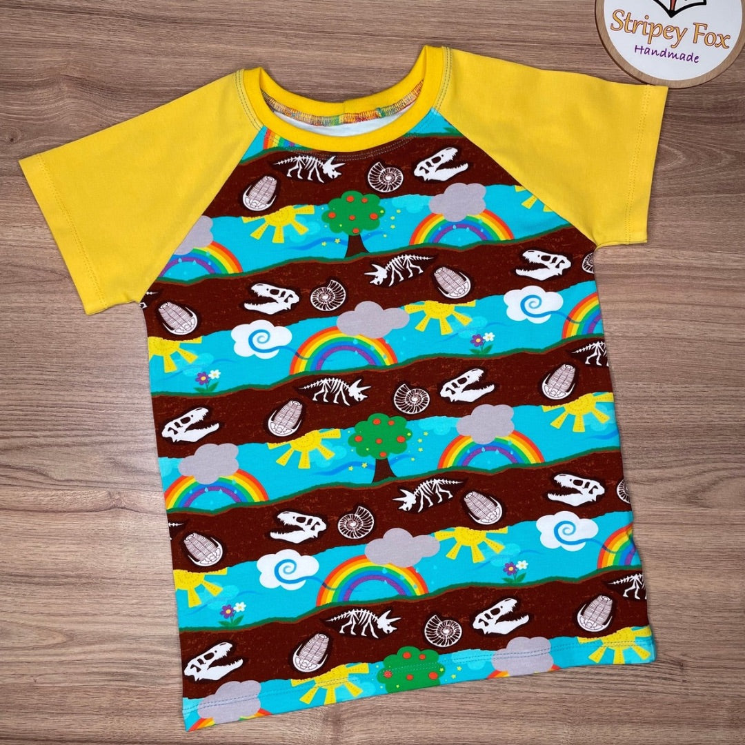 Raglan T-Shirt Short Sleeve - All Fabrics