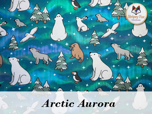 Arctic Aurora Cotton Jersey