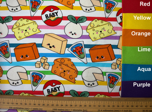 Cheese Exclusive Cotton Jersey