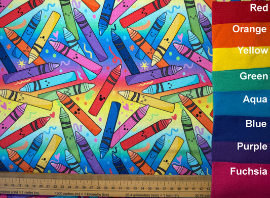 Crayons Exclusive Cotton Jersey