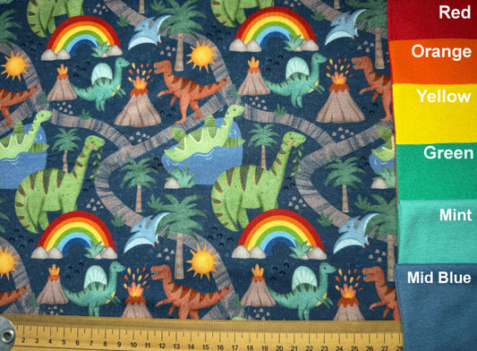 Dino Valley Exclusive Cotton Jersey