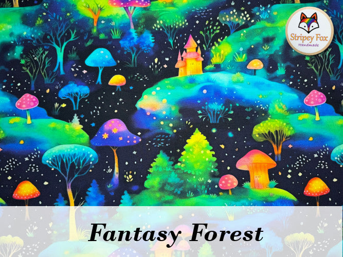 Fantasy Forest Cotton Jersey