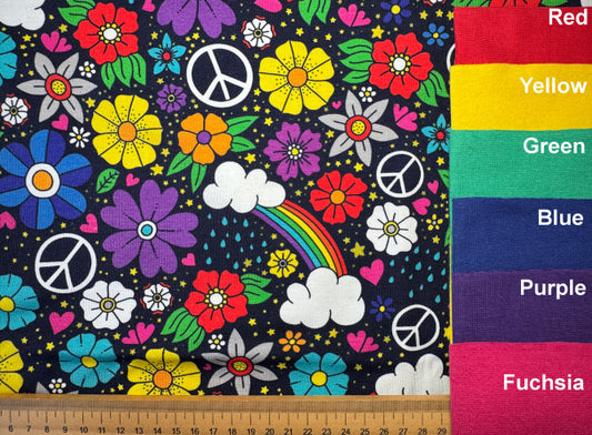 Flower Power Cotton Jersey