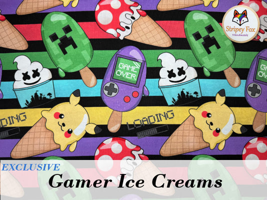Gamer Ice Creams Exclusive Cotton Jersey