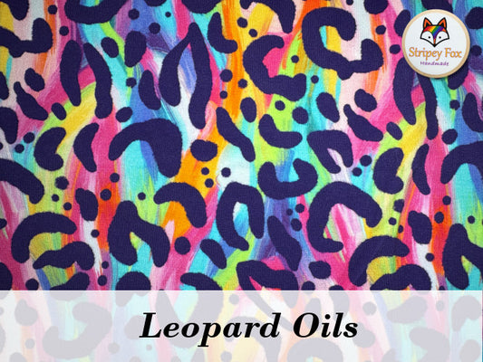 Leopard Oils Cotton Jersey