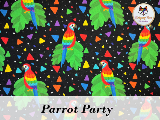 Parrot Party Cotton Jersey