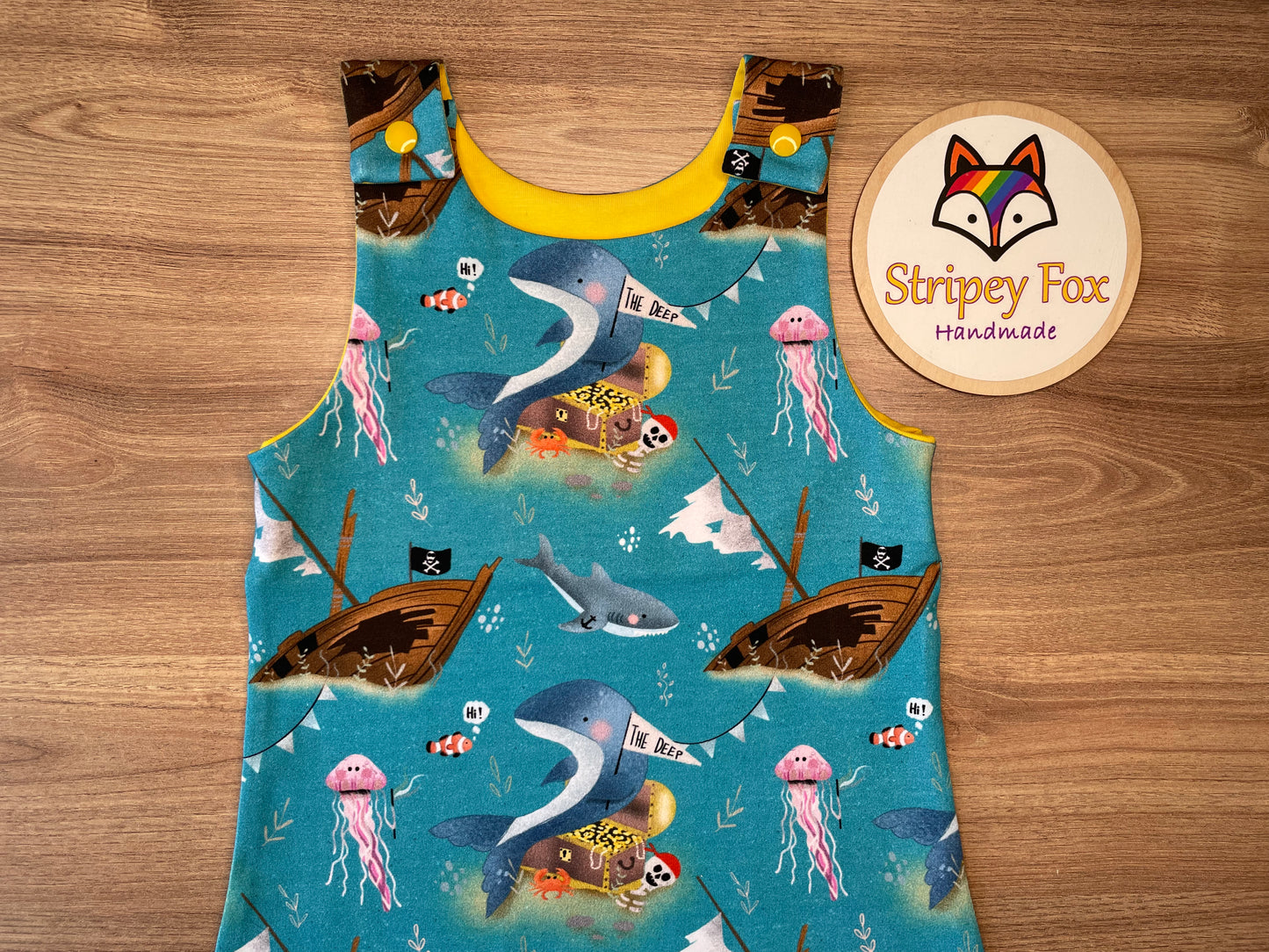 The Deep Shortie Romper size 12-18m